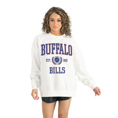 NFL Buffalo Bills Gameday Couture Women's Timeless Triumph Premium Fleece Pullover Sweatshirt