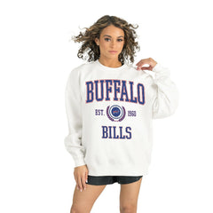 NFL Buffalo Bills Gameday Couture Women's Timeless Triumph Premium Fleece Pullover Sweatshirt