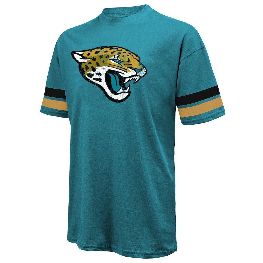 NFL Jacksonville Jaguars Travis Hunter  Majestic Threads 2025 NFL Draft First Round Pick Oversized T-Shirt
