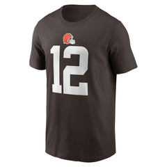 NFL Cleveland Browns Shedeur Sanders  Youth 2025 NFL Draft Player Name & Number T-Shirt