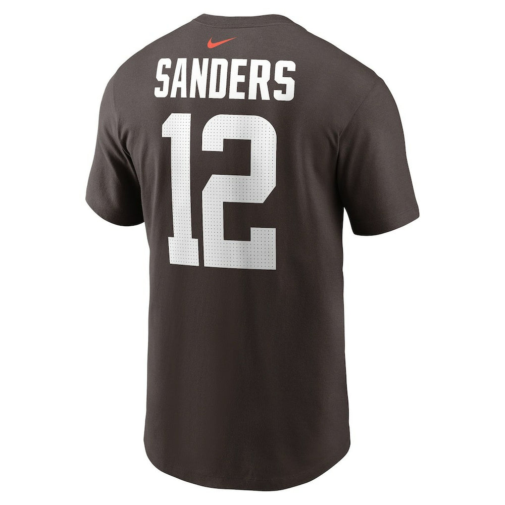 NFL Cleveland Browns Shedeur Sanders  Youth 2025 NFL Draft Player Name & Number T-Shirt