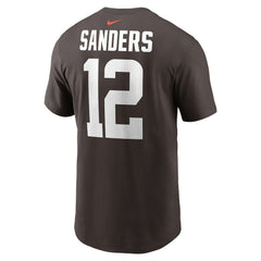 NFL Cleveland Browns Shedeur Sanders  Youth 2025 NFL Draft Player Name & Number T-Shirt