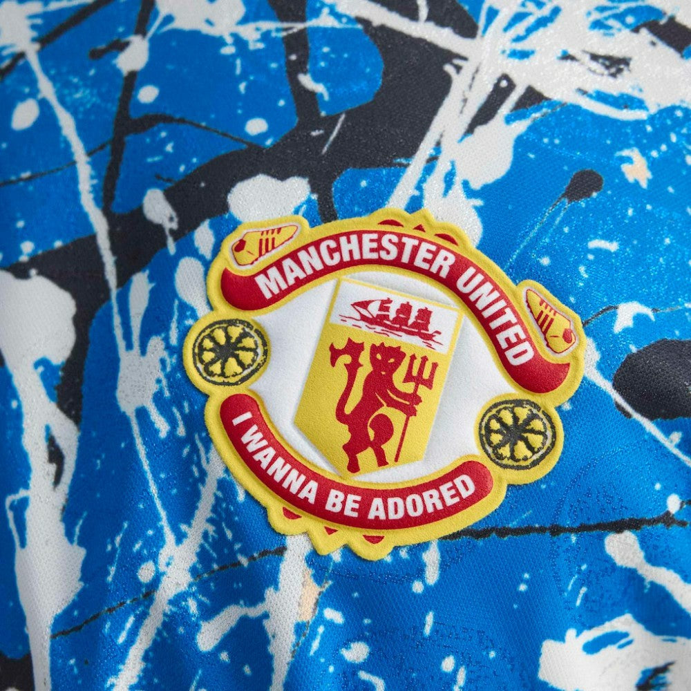 Manchester United X Stone Roses Replica Jersey / Soccer New