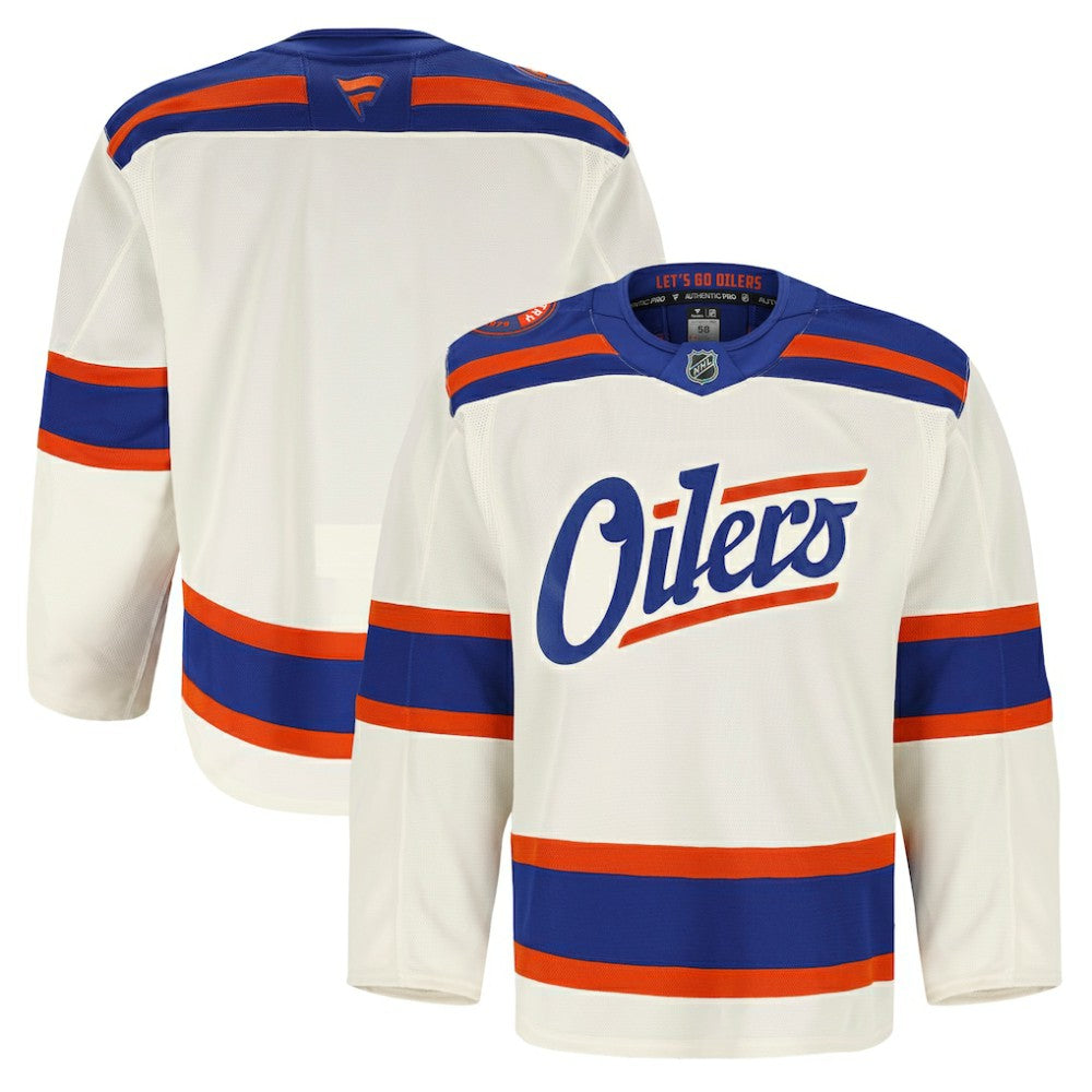 Edmonton Oilers Fanatics Alternate Authentic Pro Jersey