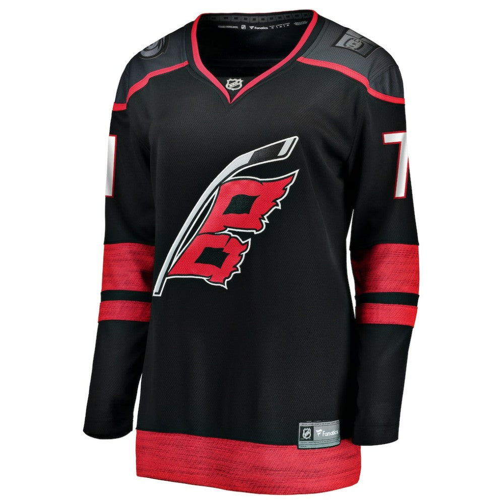 Taylor Hall Carolina Hurricanes Fanatics Women's Home Breakaway Player Jersey