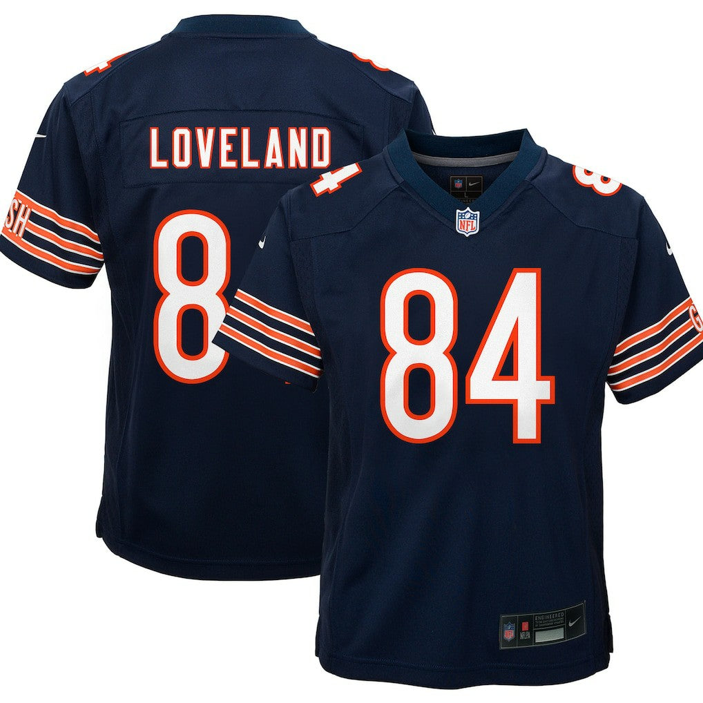 NFL Chicago Bears Colston Loveland  Youth Game Jersey