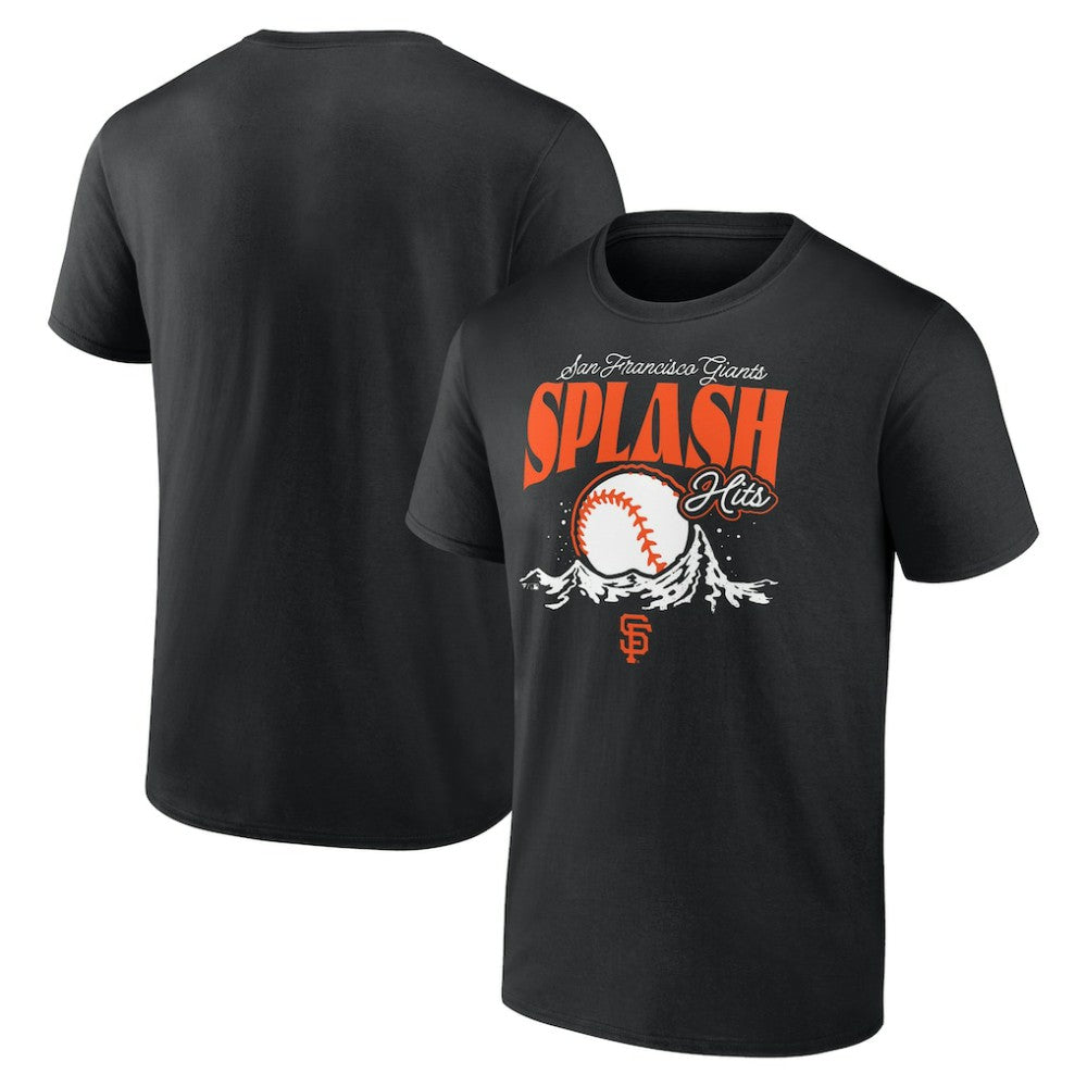 San Francisco Giants Splash Hits T-Shirt - Black
