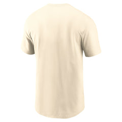 Atlanta Braves Pinwheel Lockup T-Shirt - Natural | Nike