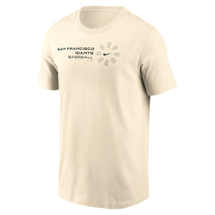 San Francisco Giants Pinwheel Lockup T-Shirt - Natural | Nike