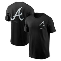 Atlanta Braves  Bar Loading T-Shirt - Black | Nike