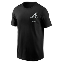 Atlanta Braves  Bar Loading T-Shirt - Black | Nike