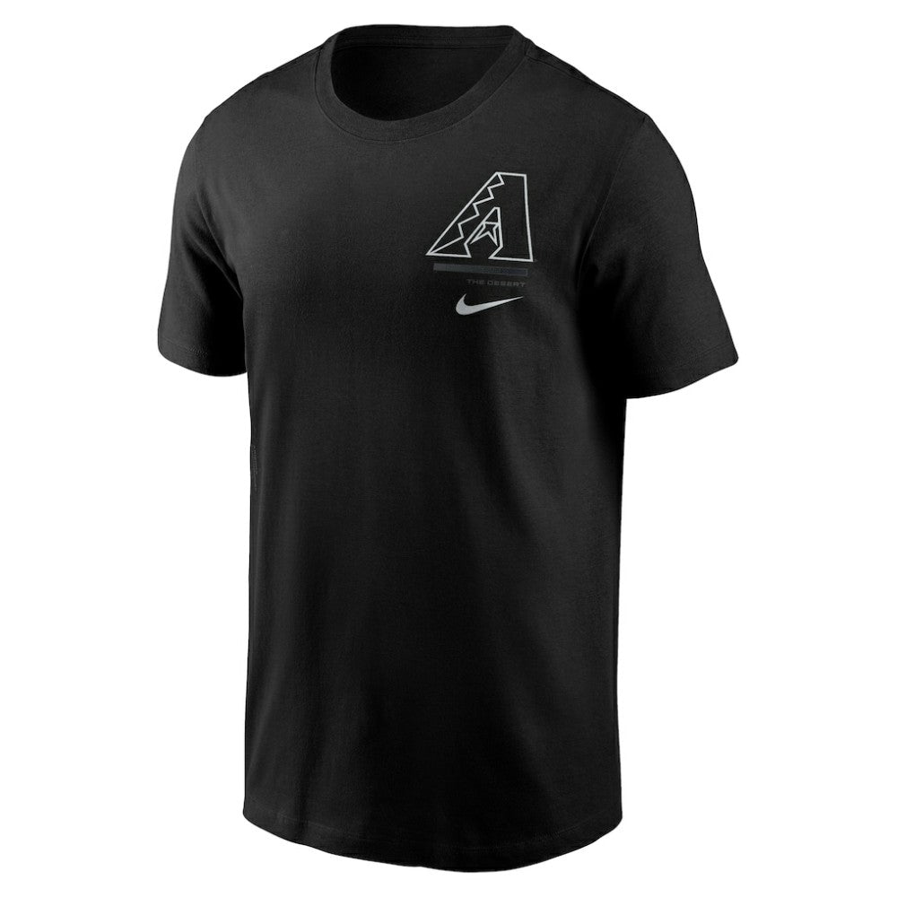 Arizona Diamondbacks  Bar Loading T-Shirt - Black | Nike