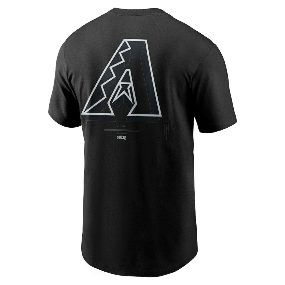 Arizona Diamondbacks  Bar Loading T-Shirt - Black | Nike
