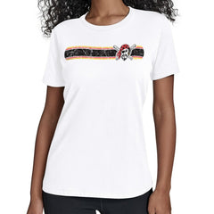 Pittsburgh Pirates Starter Women's Team Stripe T-Shirt - White