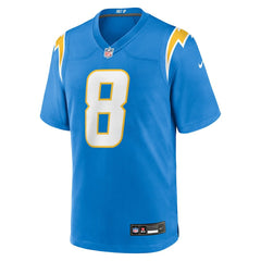 NFL Los Angeles Chargers Omarion Hampton  Team Game Jersey
