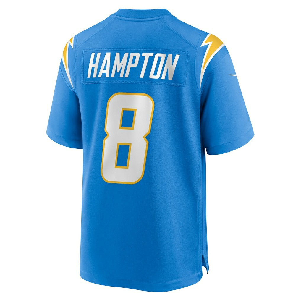 NFL Los Angeles Chargers Omarion Hampton  Team Game Jersey