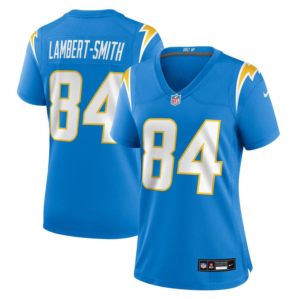 NFL Los Angeles Chargers KeAndre Lambert-Smith  Women's Team Game Jersey