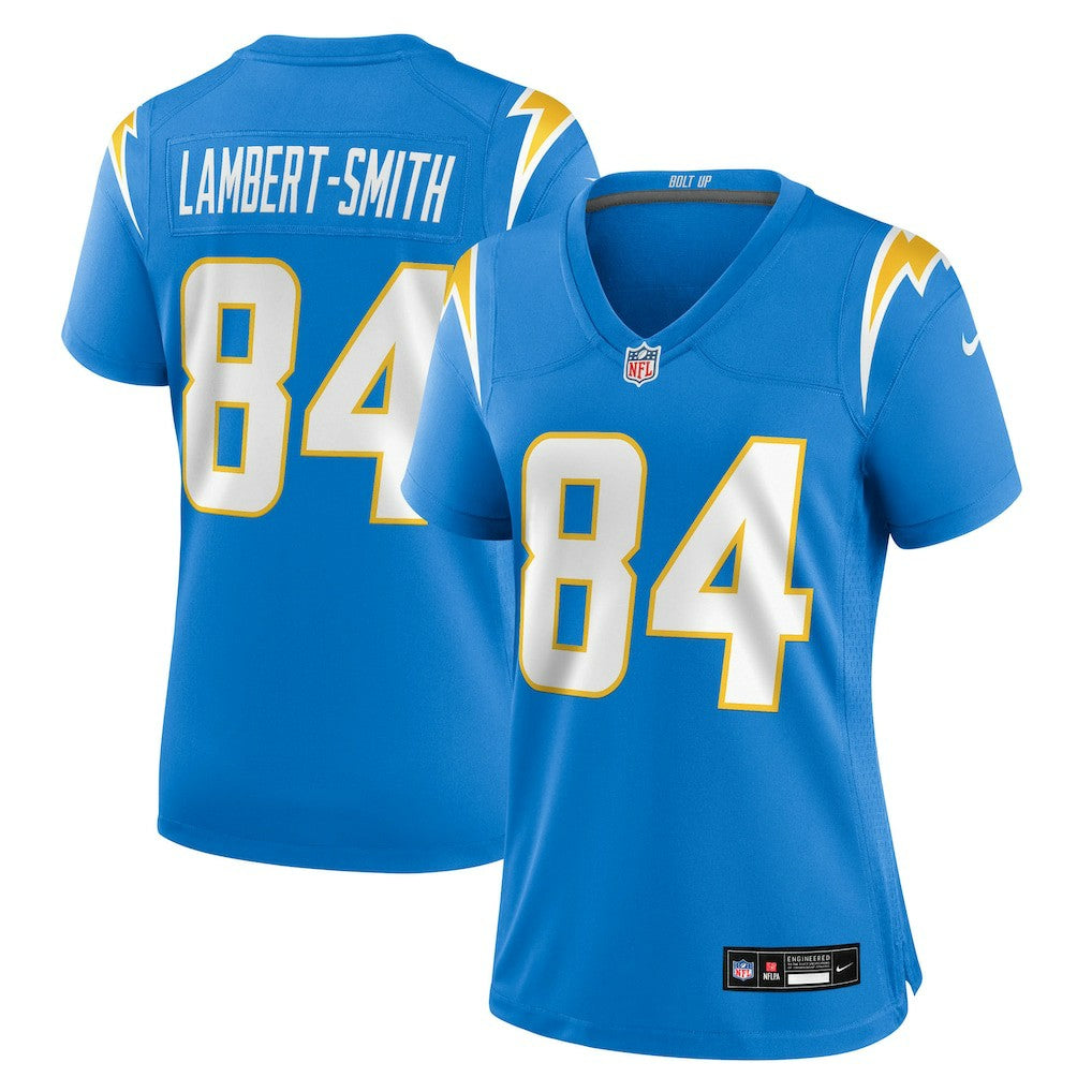 NFL Los Angeles Chargers KeAndre Lambert-Smith  Women's Team Game Jersey