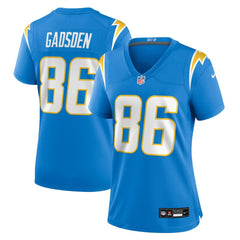 NFL Los Angeles Chargers Oronde Gadsden  Women's Team Game Jersey