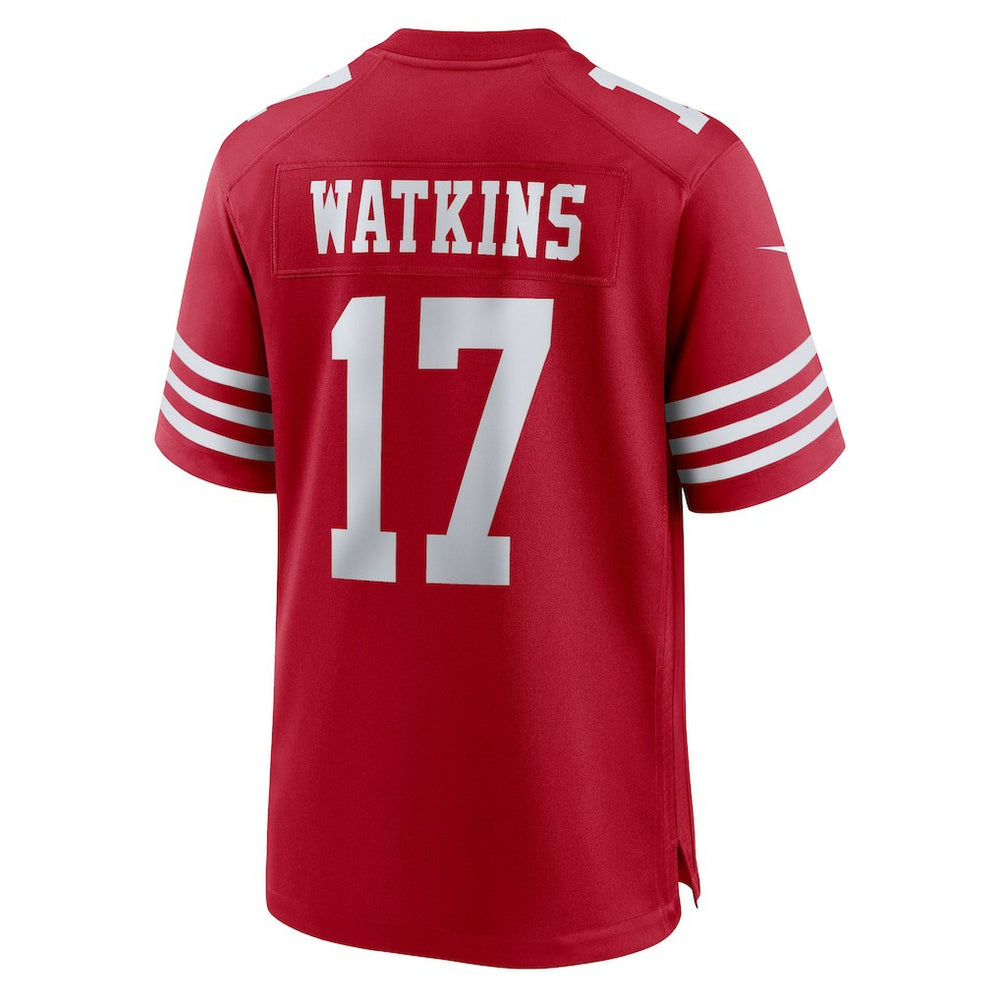 NFL San Francisco 49ers Jordan Watkins  Team Game Jersey