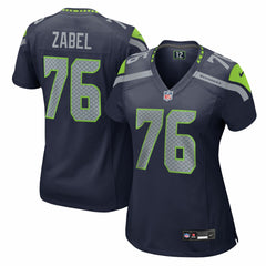 NFL Seattle Seahawks Grey Zabel  Women's Team Game Jersey
