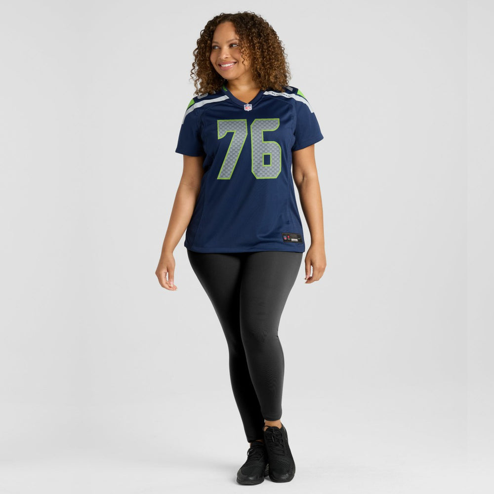 NFL Seattle Seahawks Grey Zabel  Women's Team Game Jersey