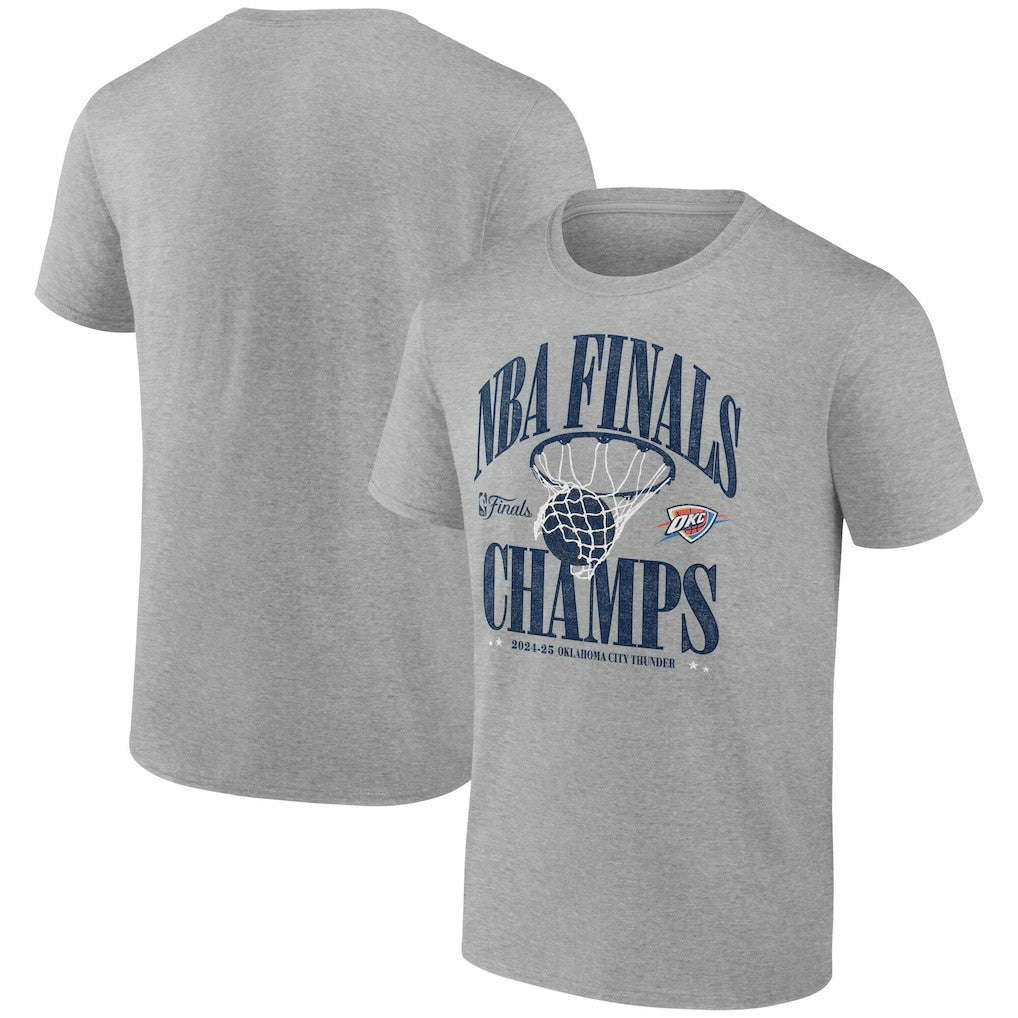 Oklahoma City Thunder 2025 NBA Finals Champions Fade Away Retro T-Shirt - Steel | Fanatics discount