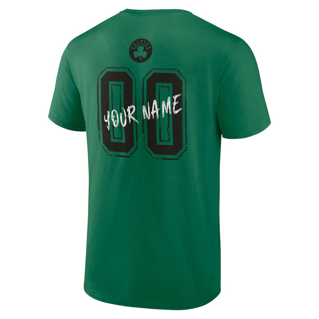 Boston Celtics Hustle Custom T-Shirt - Kelly Green outlet
