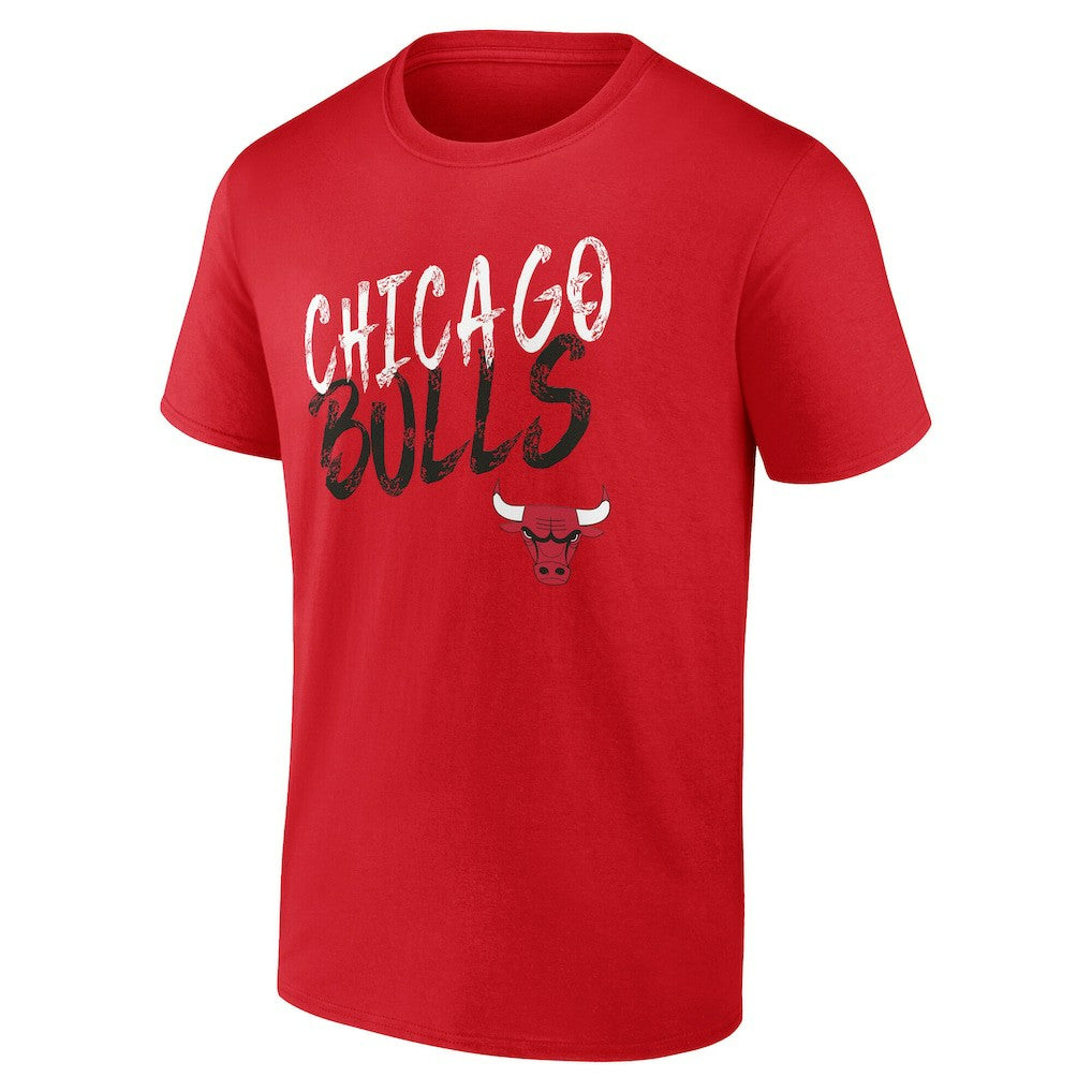 Chicago Bulls Hustle Custom T-Shirt sale - Red for sale