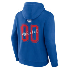 Detroit Pistons Hustle Custom Pullover Hoodie sale - Blue sale