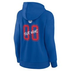 Detroit Pistons Women's Hustle Custom Pullover Hoodie sale - Blue outlet