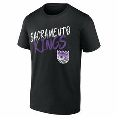 Sacramento Kings Hustle Custom T-Shirt - Black outlet