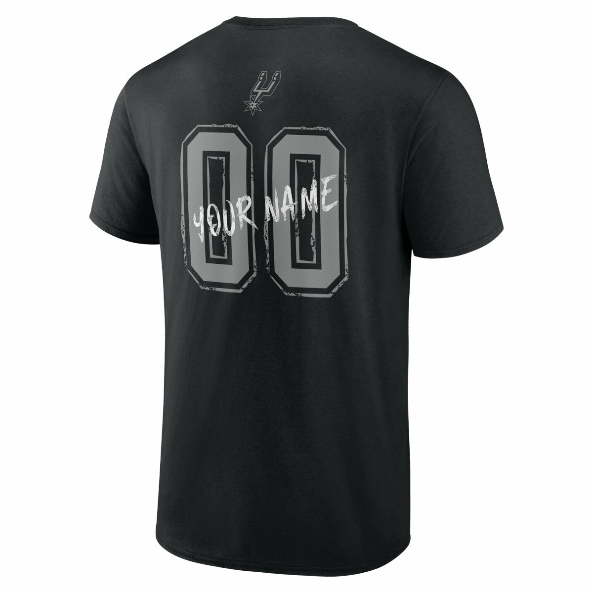 San Antonio Spurs Hustle Custom T-Shirt - Black for sale