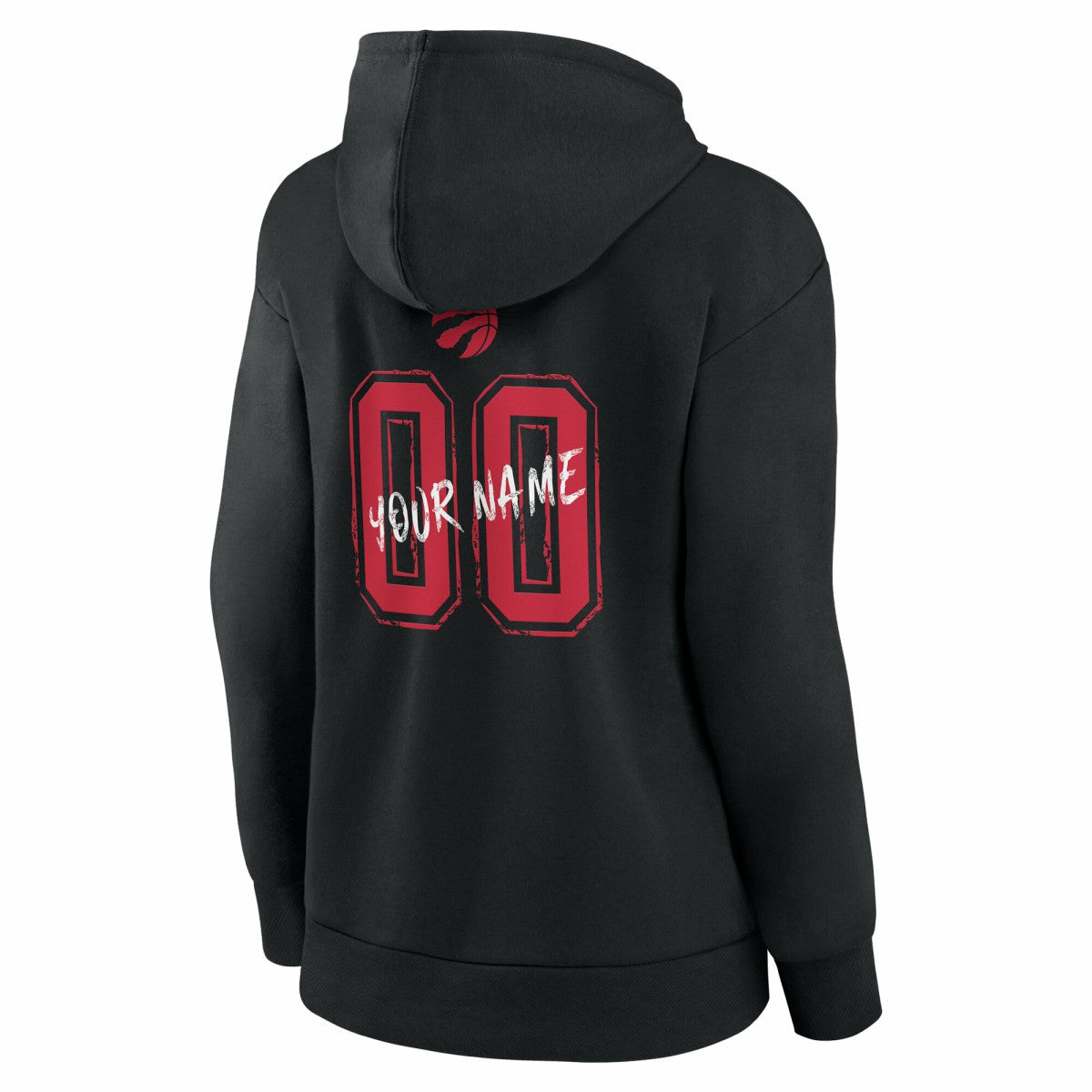 Toronto Raptors Women's Hustle Custom Pullover Hoodie - Black sale