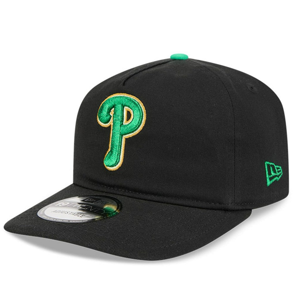 Philadelphia Phillies 2026 St. Patrick's Day 19TWENTY Adjustable Hat - Black | New Era