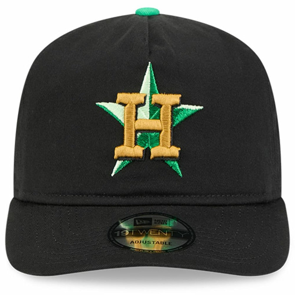 Houston Astros 2026 St. Patrick's Day 19TWENTY Adjustable Hat - Black | New Era