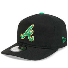 Atlanta Braves 2026 St. Patrick's Day 19TWENTY Adjustable Hat - Black | New Era