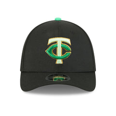 Minnesota Twins 2026 St. Patrick's Day 39THIRTY Flex Hat - Black | New Era