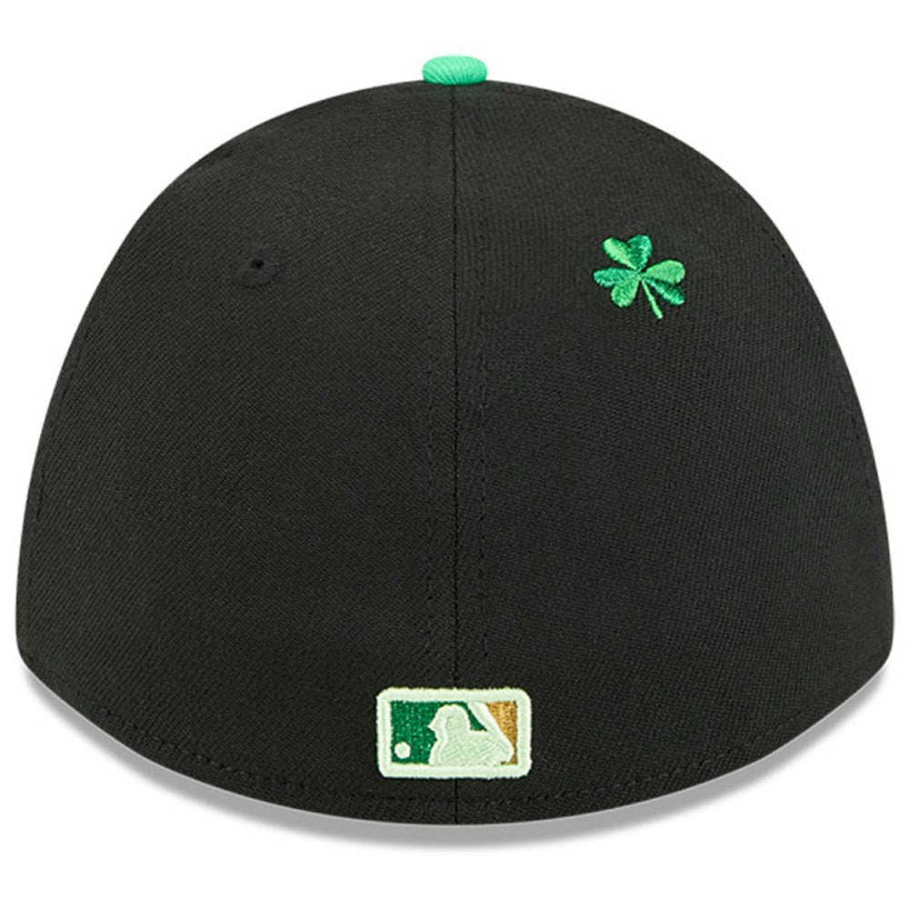 New York Mets 2026 St. Patrick's Day 39THIRTY Flex Hat - Black | New Era