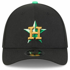 Houston Astros 2026 St. Patrick's Day 39THIRTY Flex Hat - Black | New Era