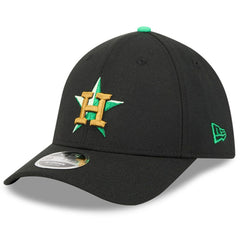 Houston Astros 2026 St. Patrick's Day 39THIRTY Flex Hat - Black | New Era