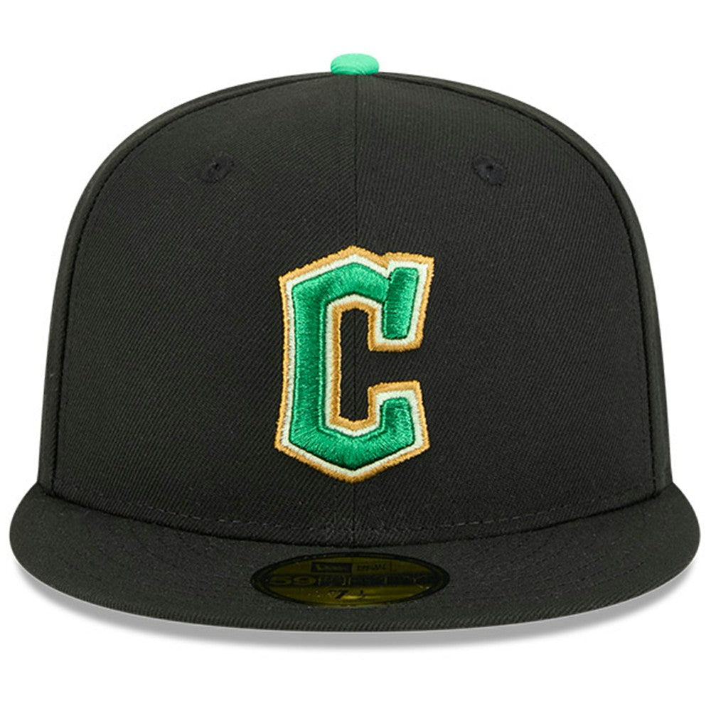 Cleveland Guardians 2026 St. Patrick's Day 59FIFTY Fitted Hat - Black | New Era