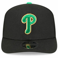 Philadelphia Phillies 2026 St. Patrick's Day 9SEVENTY Adjustable Hat - Black | New Era