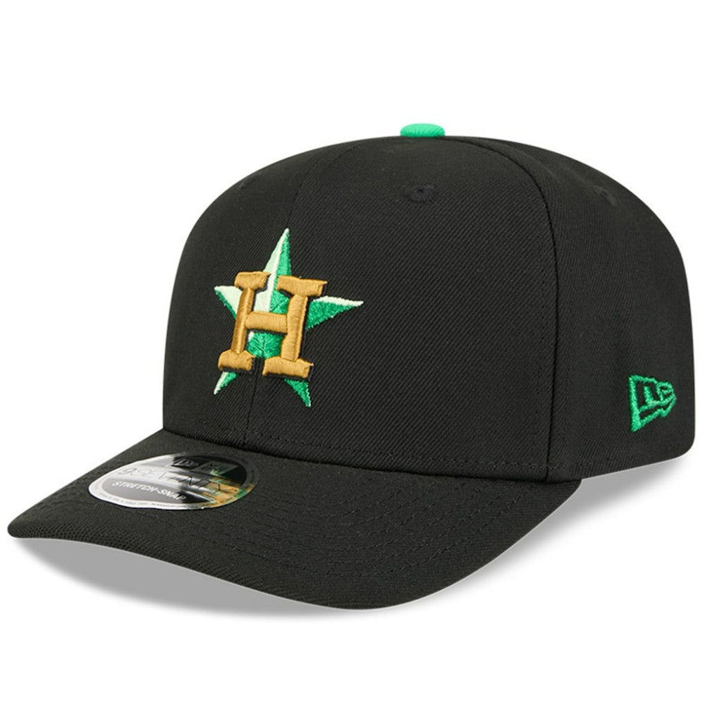Houston Astros 2026 St. Patrick's Day 9SEVENTY Adjustable Hat - Black | New Era