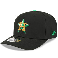 Houston Astros 2026 St. Patrick's Day 9SEVENTY Adjustable Hat - Black | New Era