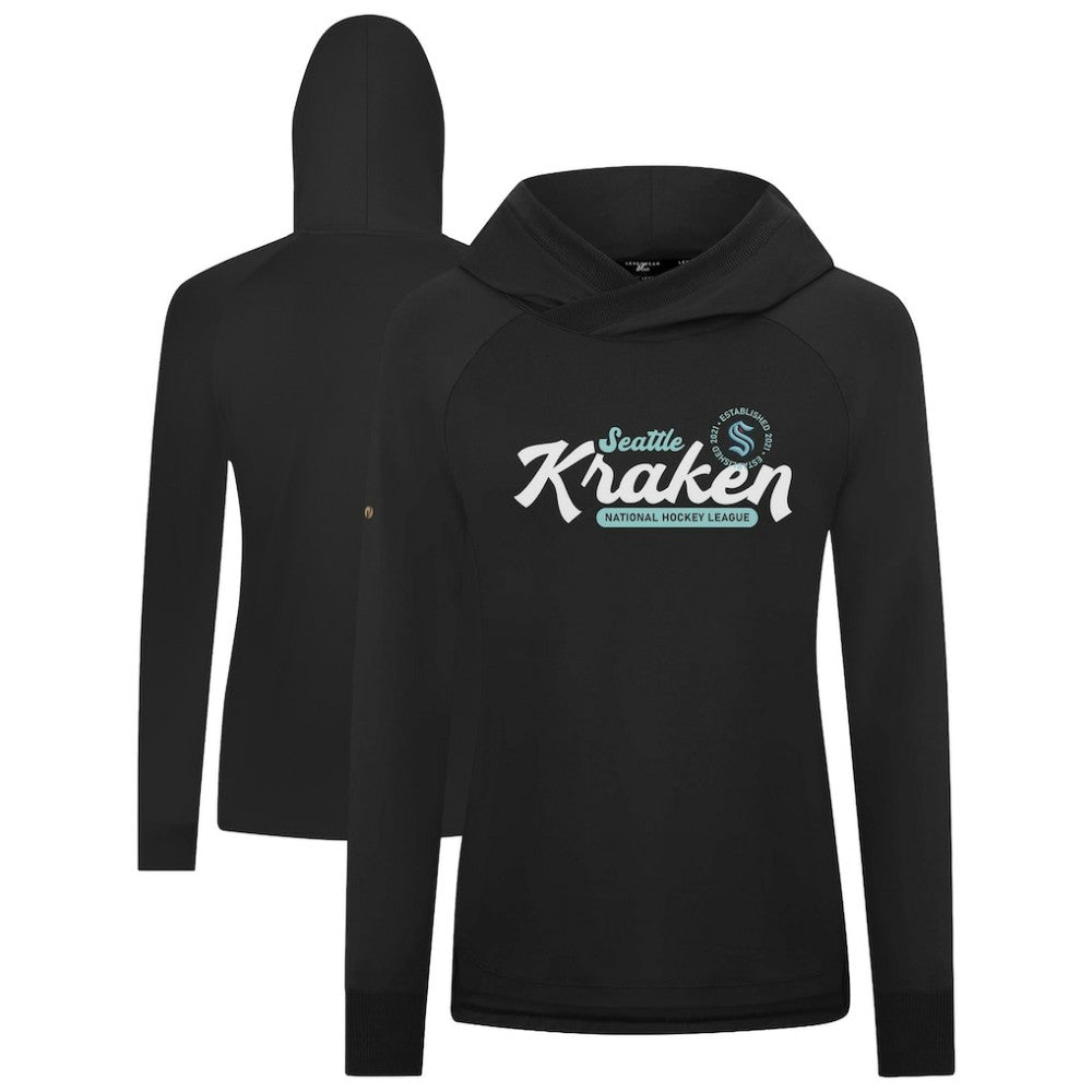 Seattle Kraken Levelwear Women's Slender Monument Raglan Pullover Hoodie