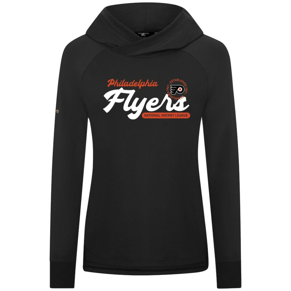 Philadelphia Flyers Levelwear Women's Slender Monument Raglan Pullover Hoodie