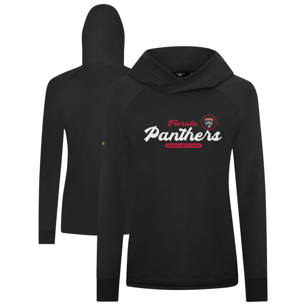 Florida Panthers Levelwear Women's Slender Monument Raglan Pullover Hoodie
