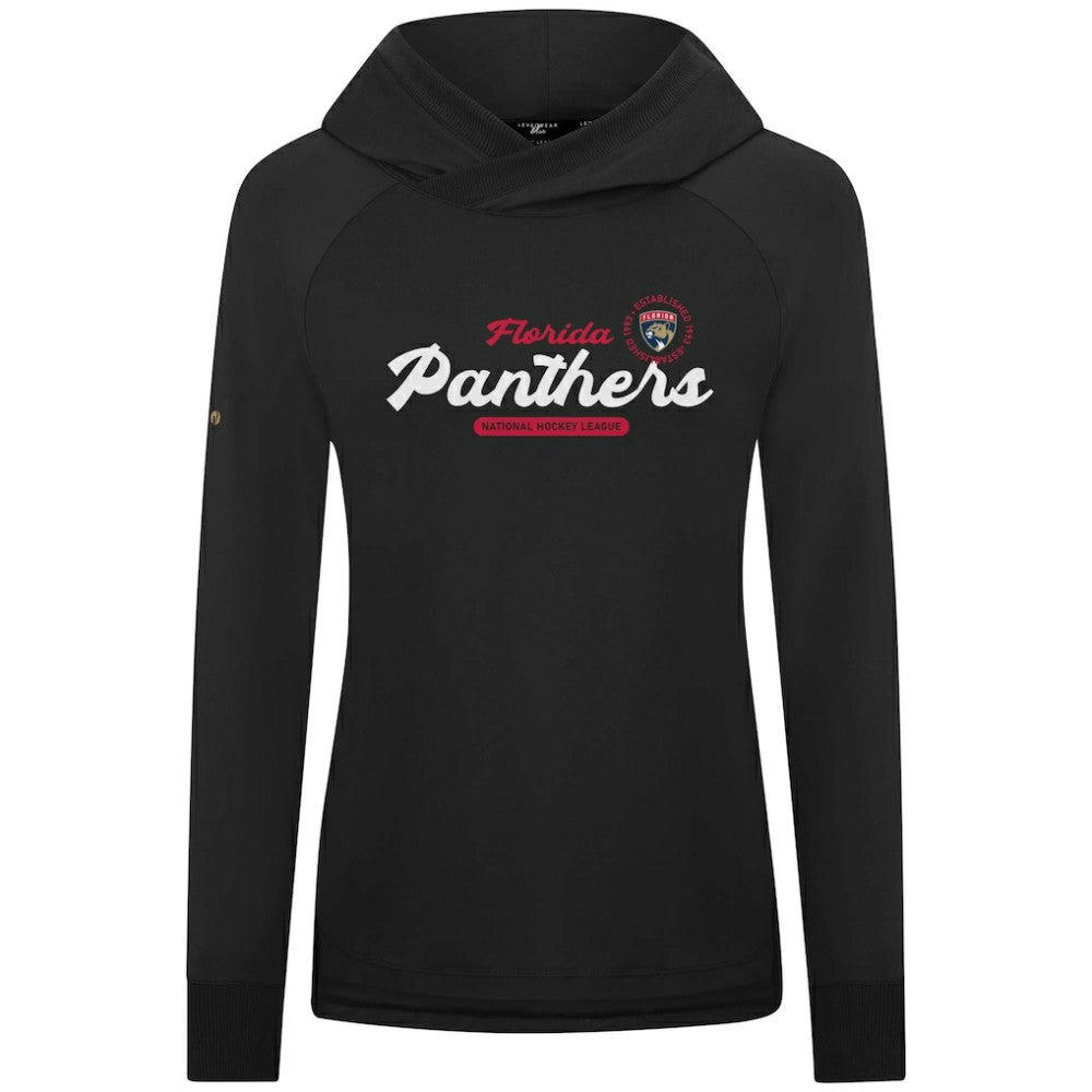 Florida Panthers Levelwear Women's Slender Monument Raglan Pullover Hoodie
