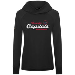 Washington Capitals Levelwear Women's Slender Monument Raglan Pullover Hoodie